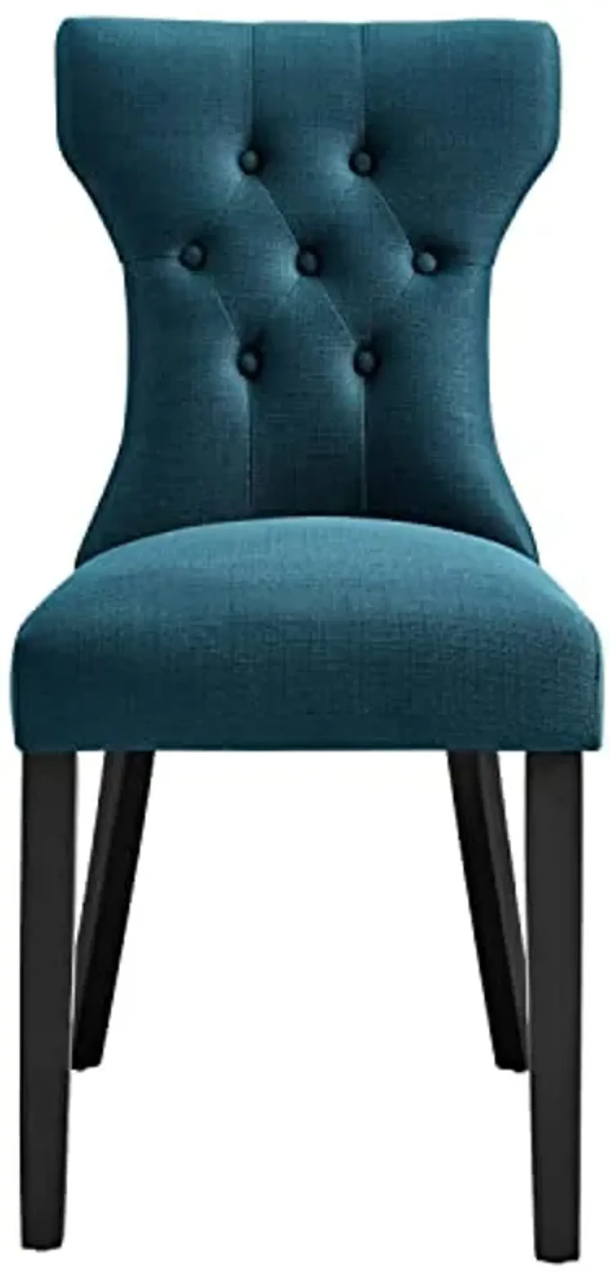 Modway Silhouette Dining Side Chair in Azure