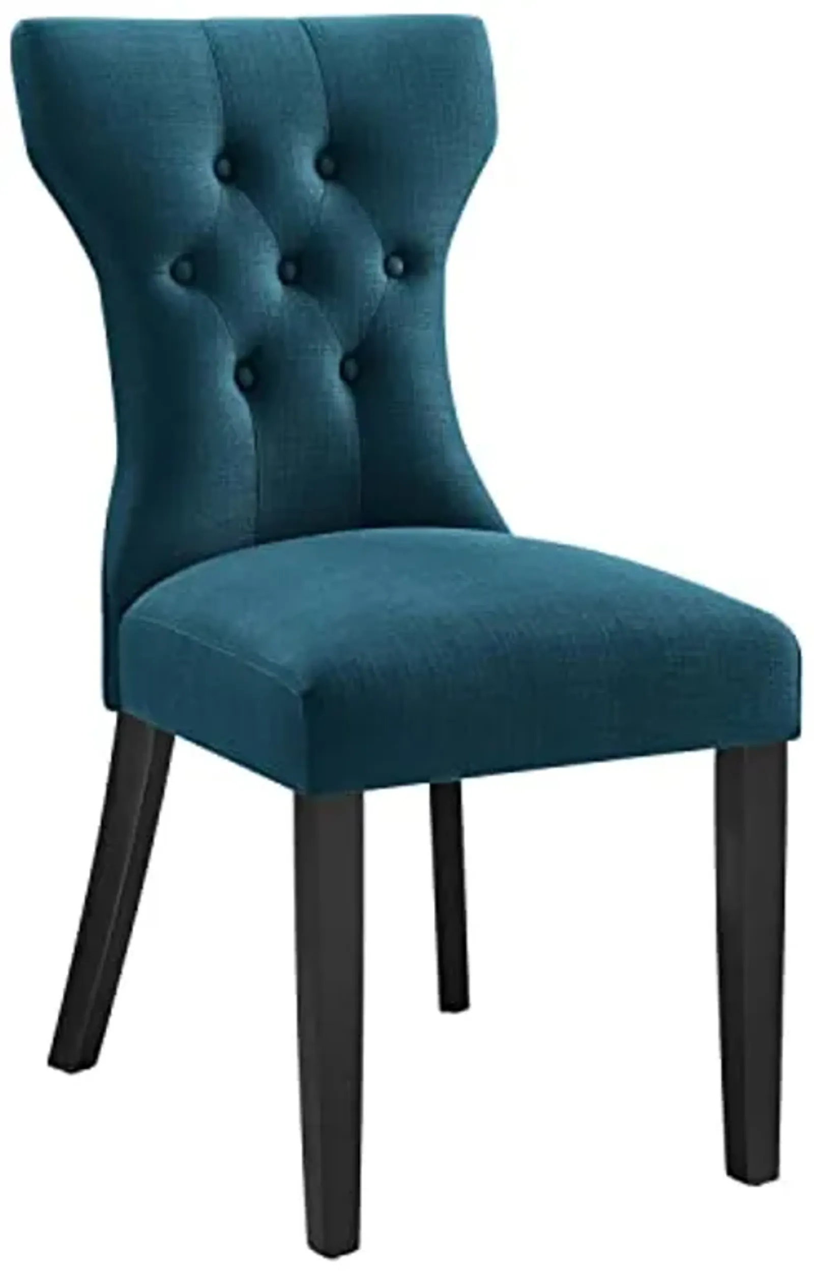 Modway Silhouette Dining Side Chair in Azure