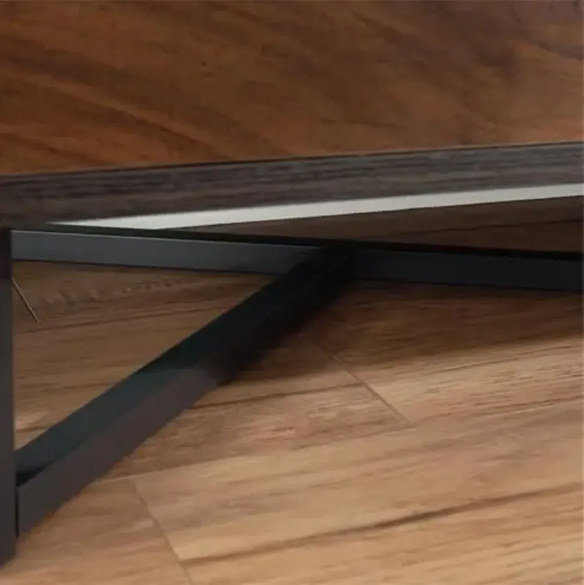 Sauder Canton Lane Engineered Wood/Metal Lateral File in Brew Oak