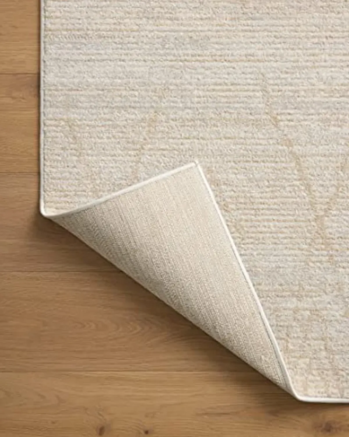 Loloi II Kamala Collection KAM-03 Natural/Mist 2'-7" x 8'-0" Runner Rug