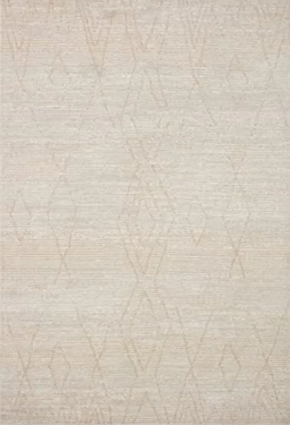 Loloi II Kamala Collection KAM-03 Natural/Mist 2'-7" x 8'-0" Runner Rug