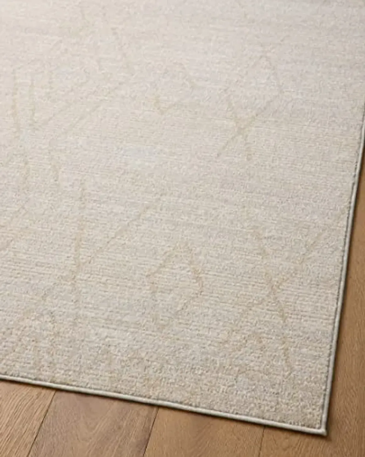 Loloi II Kamala Collection KAM-03 Natural/Mist 2'-7" x 8'-0" Runner Rug