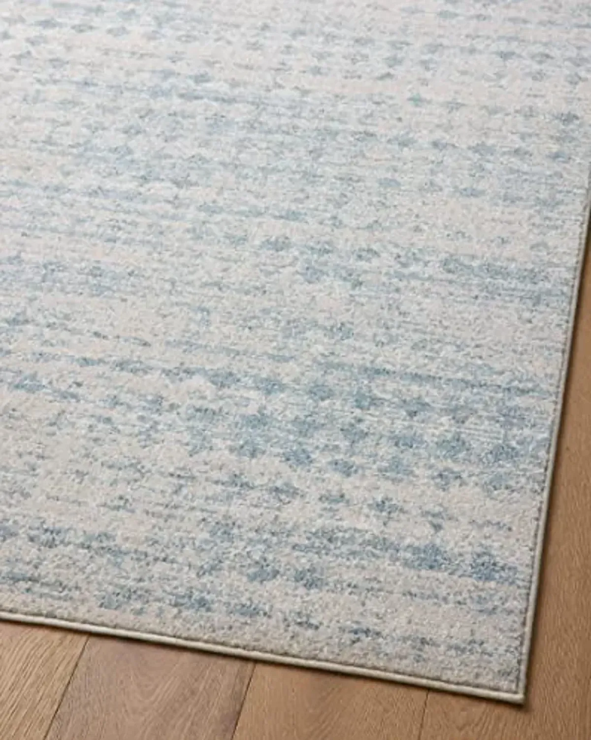 Loloi II Kamala Collection KAM-04 Sky/Dove 2'-7" x 10'-0" Runner Rug