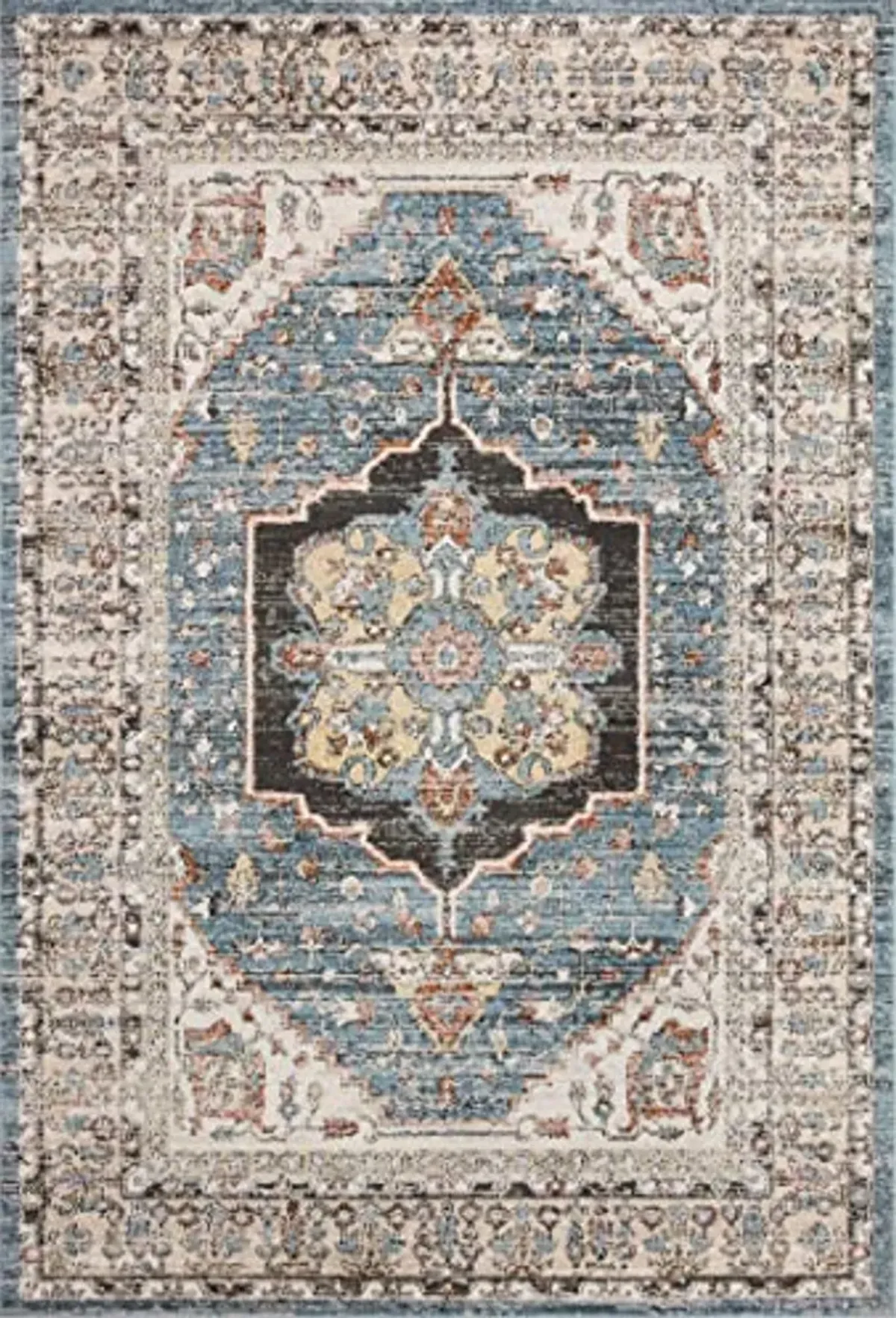 Loloi II Odette Sky/Multi 2'-7" x 12'-0" Runner Rug