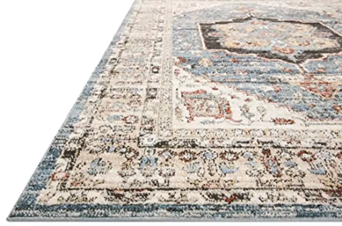 Loloi II Odette Sky/Multi 2'-7" x 12'-0" Runner Rug