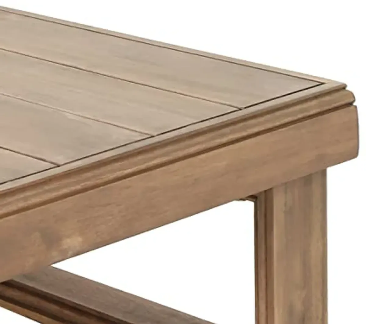 Christopher Knight Home Westchester Square Coffee Table - Acacia Wood - Brown Wash