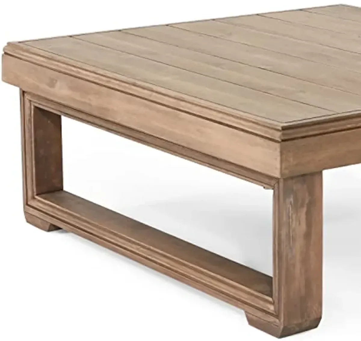 Christopher Knight Home Westchester Square Coffee Table - Acacia Wood - Brown Wash