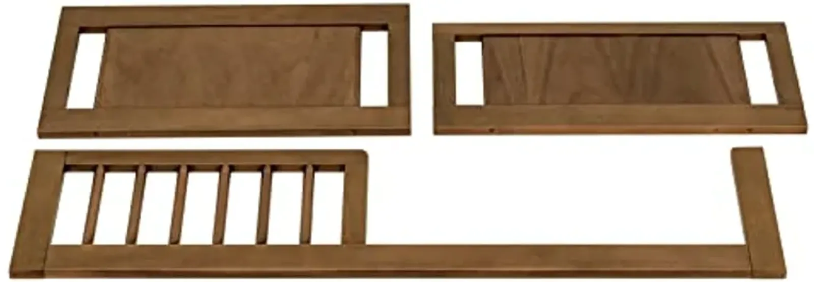 Babyletto Junior Bed Conversion Kit for Hudson and Scoot Crib in Natural Walnut