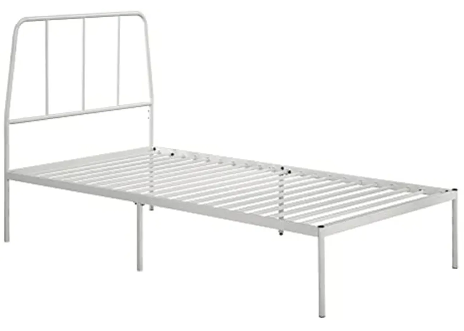 Sauder Harvey Park Twin Platform Bed, White Finish