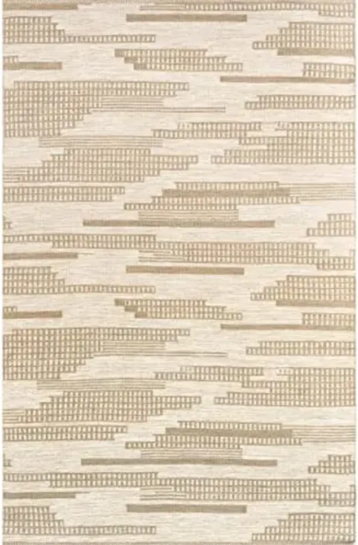 nuLOOM Maddy Abstract Lined Indoor/Outdoor Area Rug, 5x8, Beige