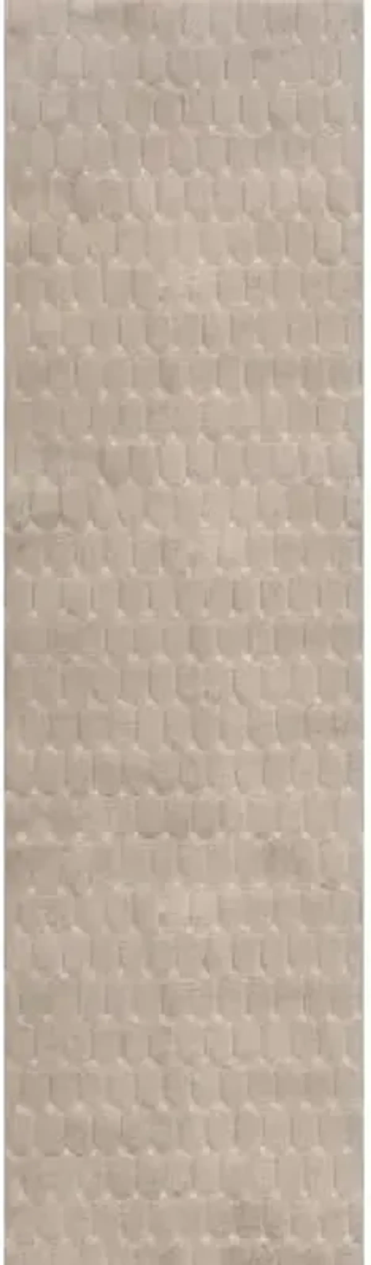 nuLOOM Nia Taupe, 2'6" x 8', Cozy Shag, Fluffy and Soft, High Traffic, Stain Resistant, Easy Clean, Durable Machine Washable Runner for Bedroom, Living Room, Dining, Den, Foyer, Entryway