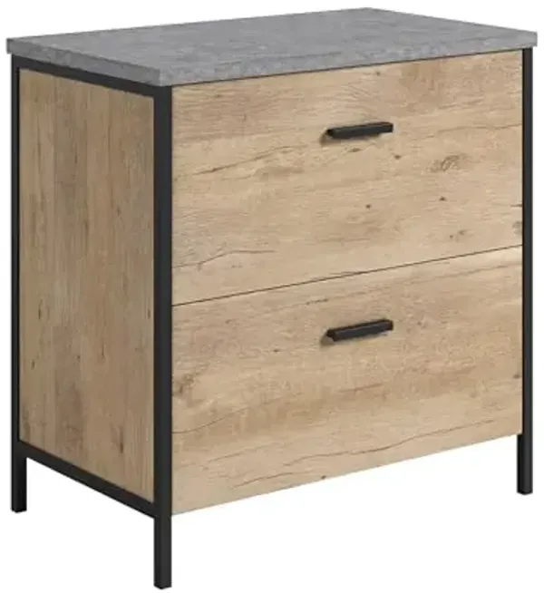 Sauder Market Commons Lateral File, Prime Oak Finish