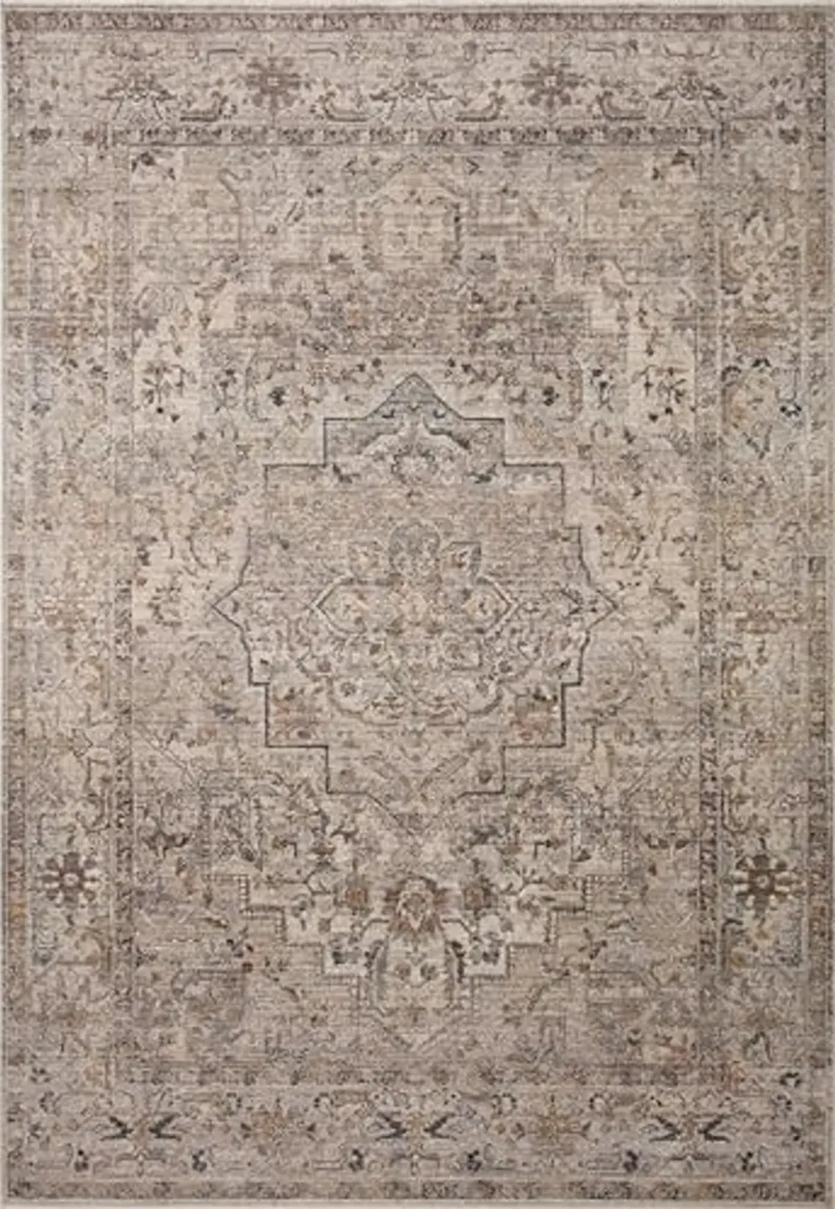 Loloi Lyra Natural/Gold 11'-6" x 15'-7" Area Rug