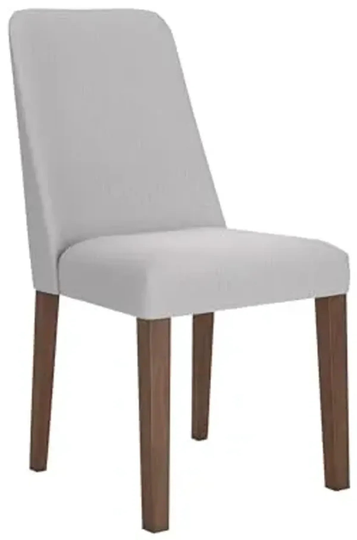 Signature Design by Ashley Lyncott Contemporary Dining Room Upholstered Side Chair with Foam Cushion, Set of 2, Cream & Brown