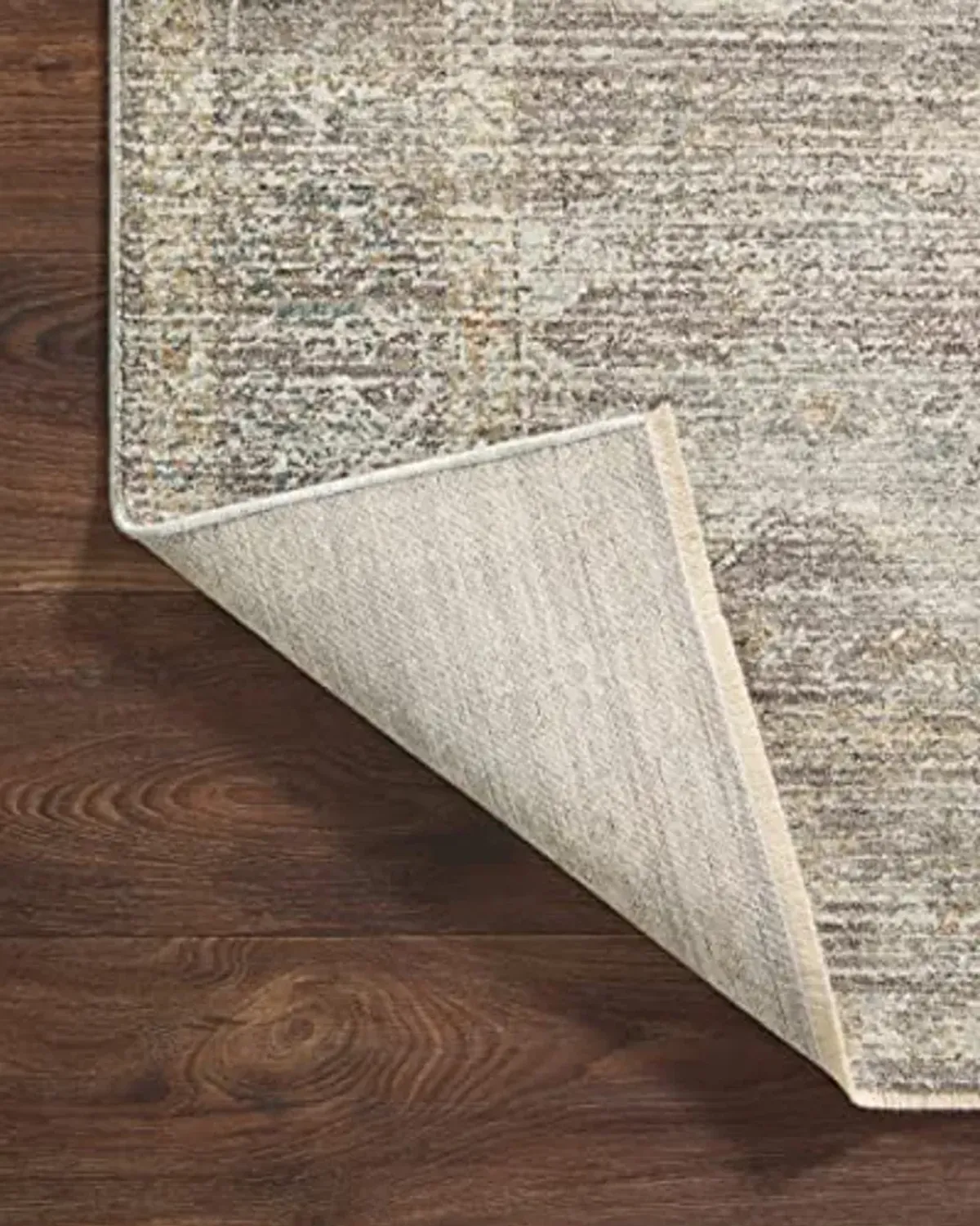 Loloi Magnolia Home by Joanna Gaines Millie Collection MIE-05 Stone/Natural 7'-10" x 10', .25" Pile Height, Area Rug