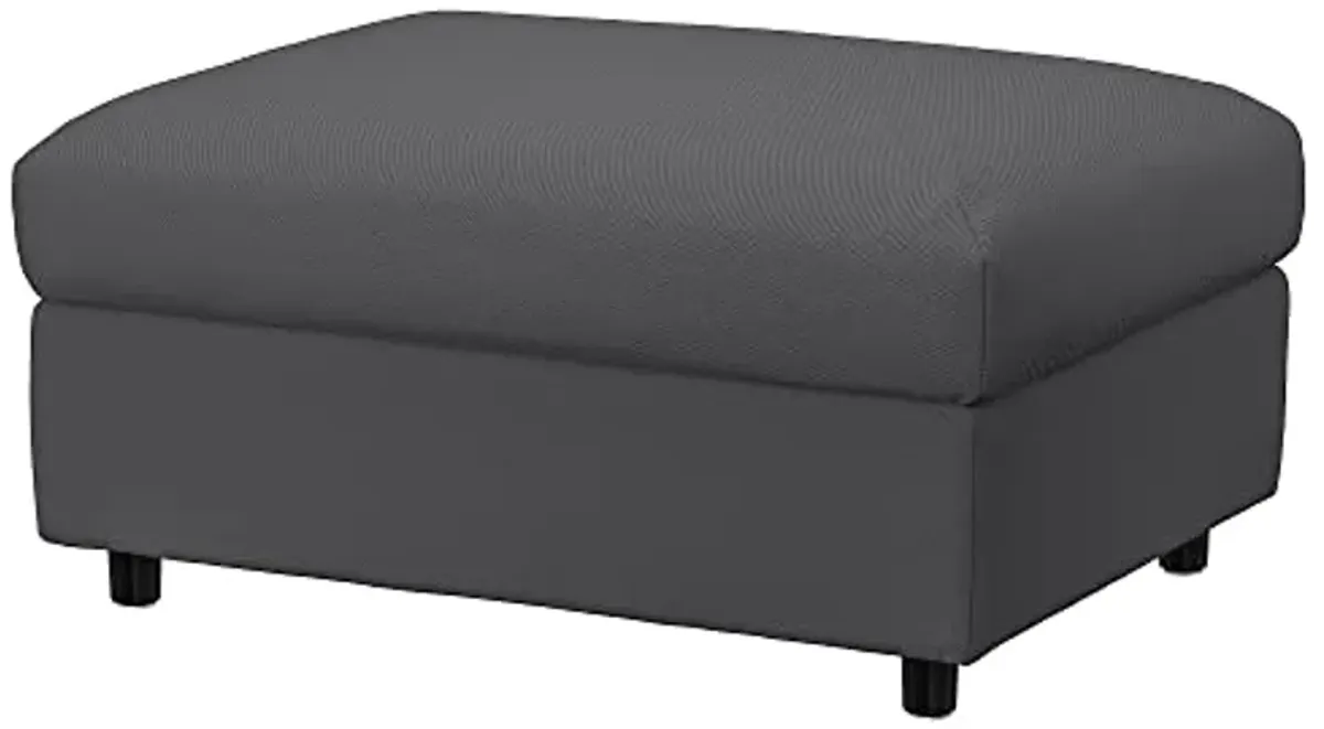 IKEA VIMLE Cover for Footstool with Storage, Hallarp Grey