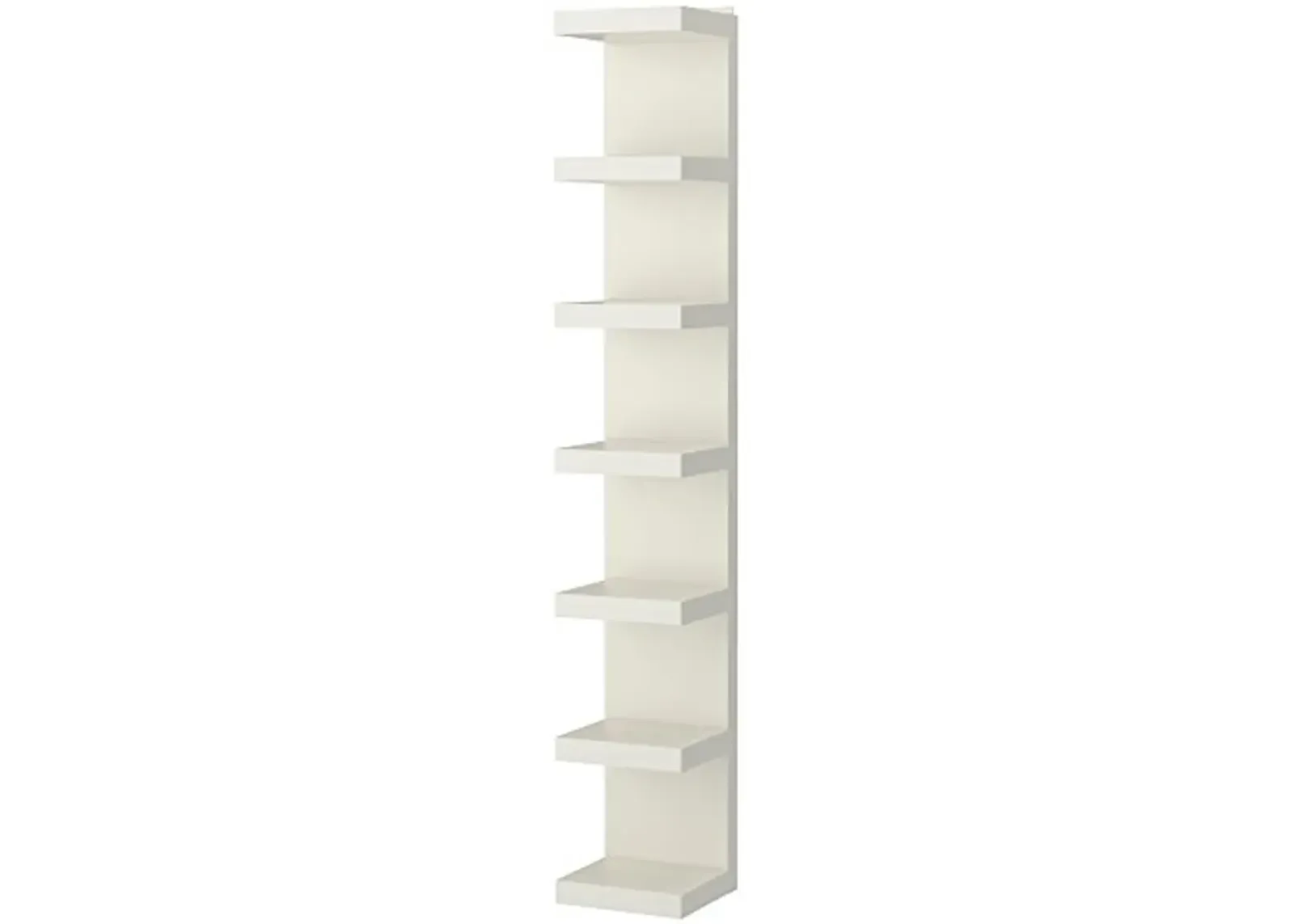 Ikea LACK wall shelf unit, 30x190 cm, white