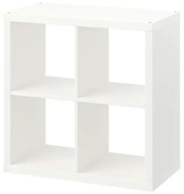 Ikea KALLAX shelving unit, 77x77 cm, white
