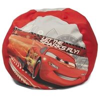 Idea Nuova Disney Pixar Cars Toddler Nylon Round Bean Bag Chair for Toddlers and Kids, 18-Inch W