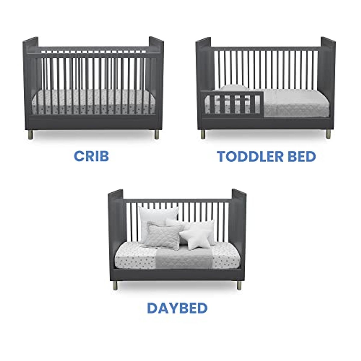 Delta Children Simmons Avery Crib Grey