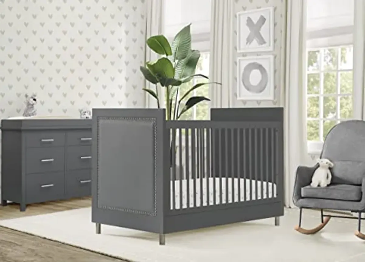 Delta Children Simmons Avery Crib Grey