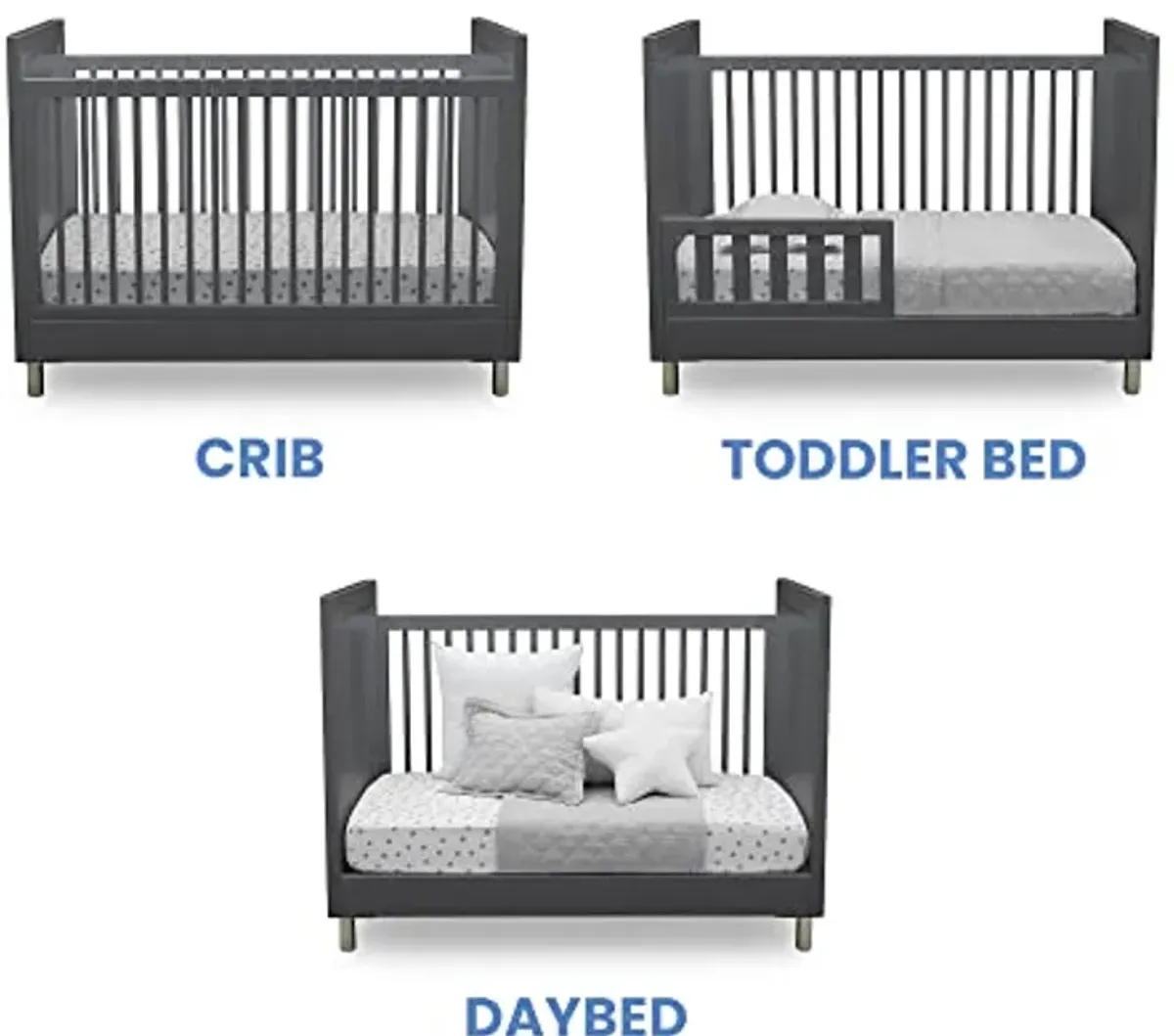 Delta Children Simmons Avery Crib Grey