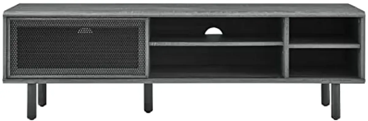 Modway Kurtis, 60" TV Stand, Charcoal