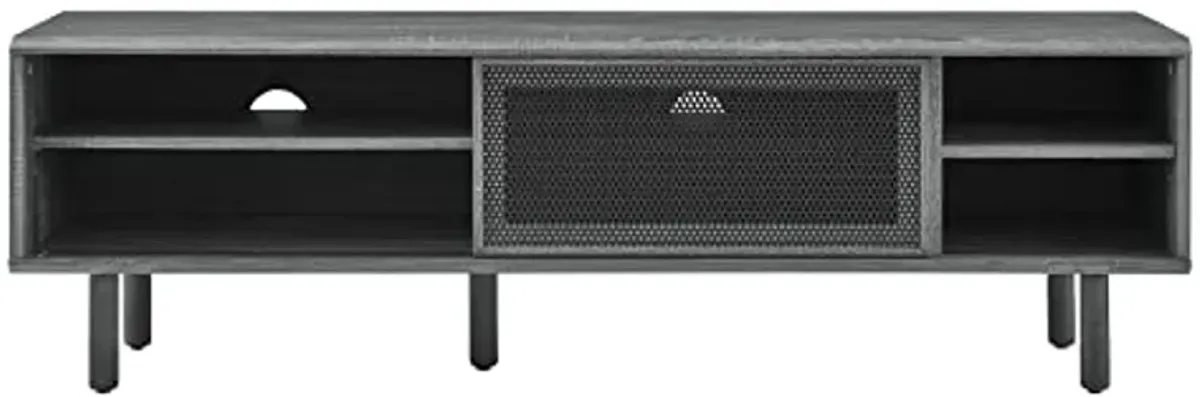 Modway Kurtis, 60" TV Stand, Charcoal