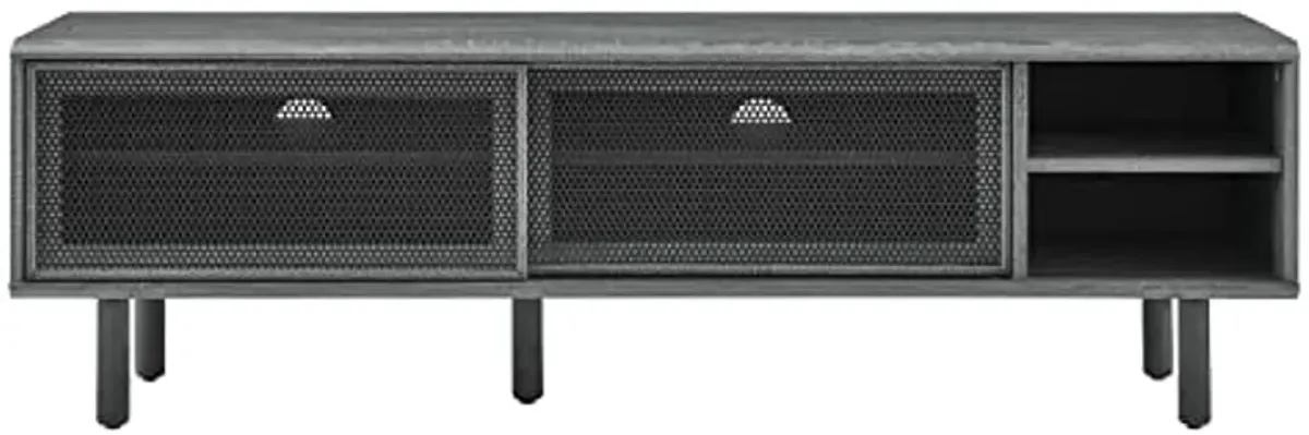 Modway Kurtis, 60" TV Stand, Charcoal