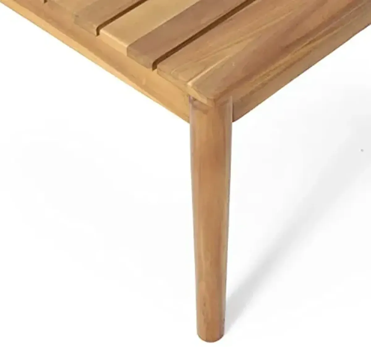 Bryan Outdoor Coffee Table - Acacia Wood - Teak