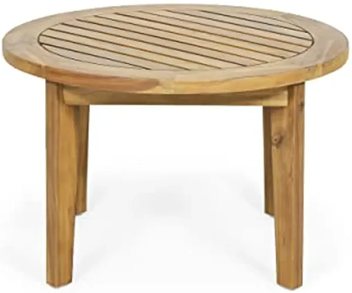 Christopher Knight Home 318121 Solano Coffee Table, Teak