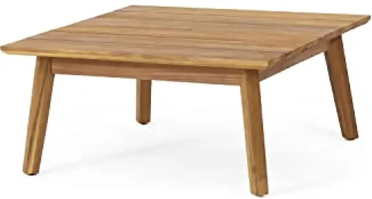 Christopher Knight Home 318124 Burchett Coffee Table, Teak