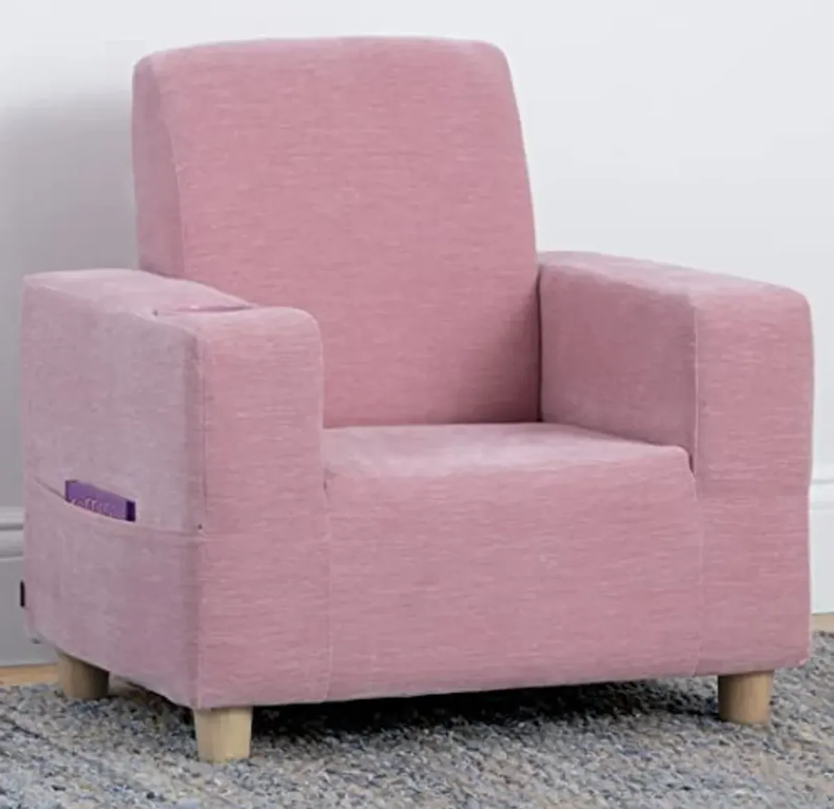 GAP GapKids Upholstered Chair, Blush