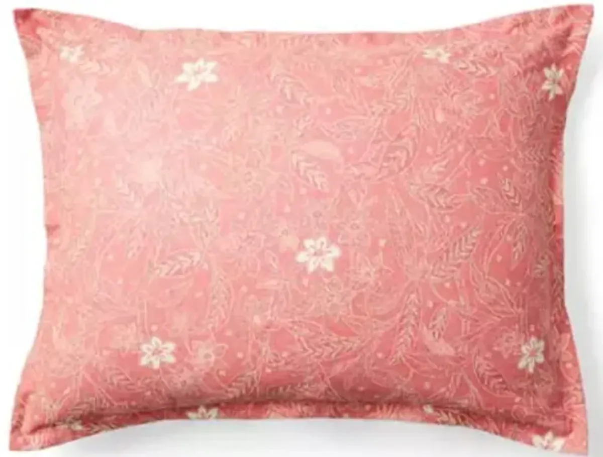 Lauren Ralph Lauren Isla Floral 3 Pc Full Queen Duvet Cover Set Dusty Rose Pink Brick Cream (Queen (U.S. Standard))