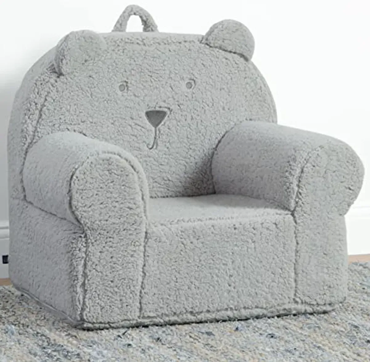 GAP babyGap Sherpa Bear Chair - Greenguard Gold Certified, Grey