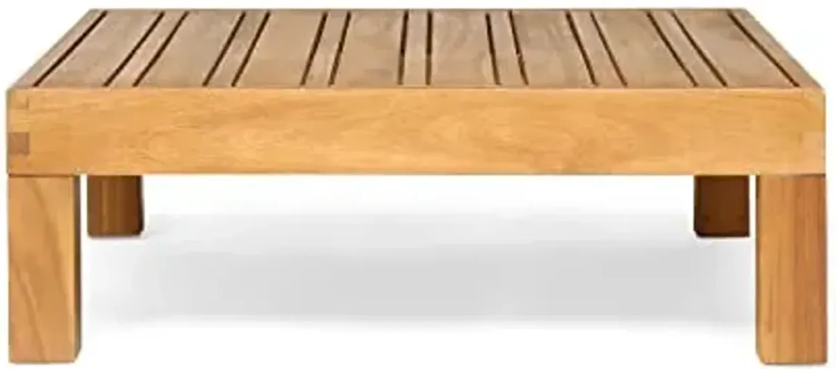 Oana Outdoor Coffee Table - Acacia Wood - Teak