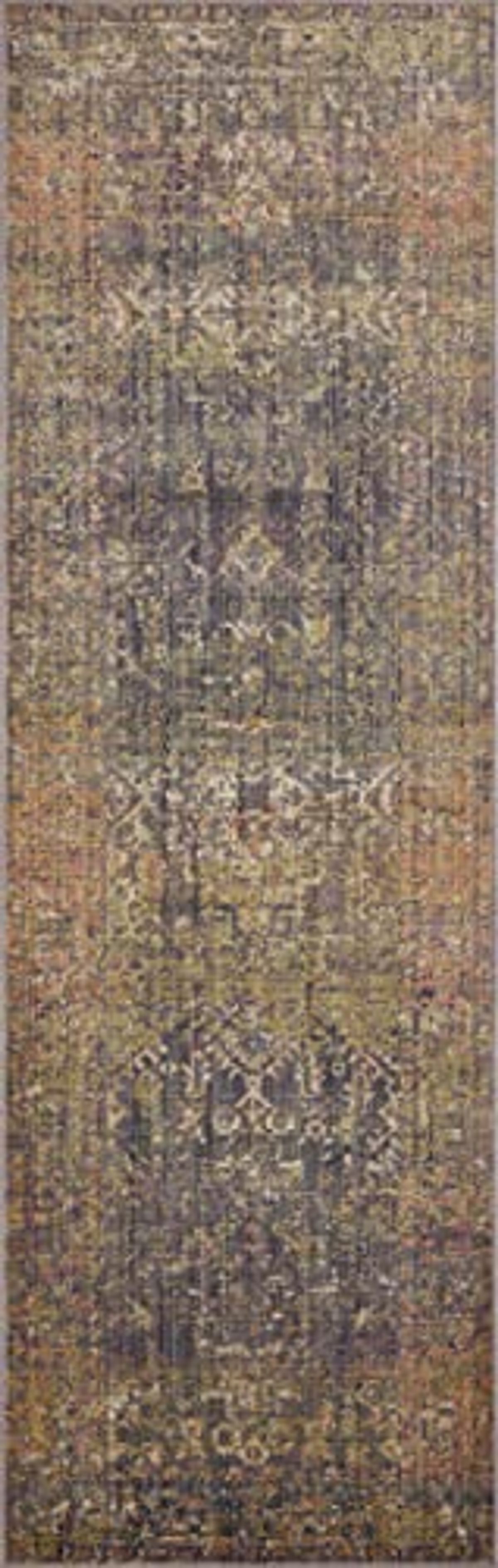 Loloi Jean Stoffer x Bradbury Collection, Ink & Multi, 10'-0" x 14'-0" Area Rug – Modern & Traditional Area Rugs for Living Room Bedroom Entryway & Hallway No Shed High Traffic Area Decor Rug