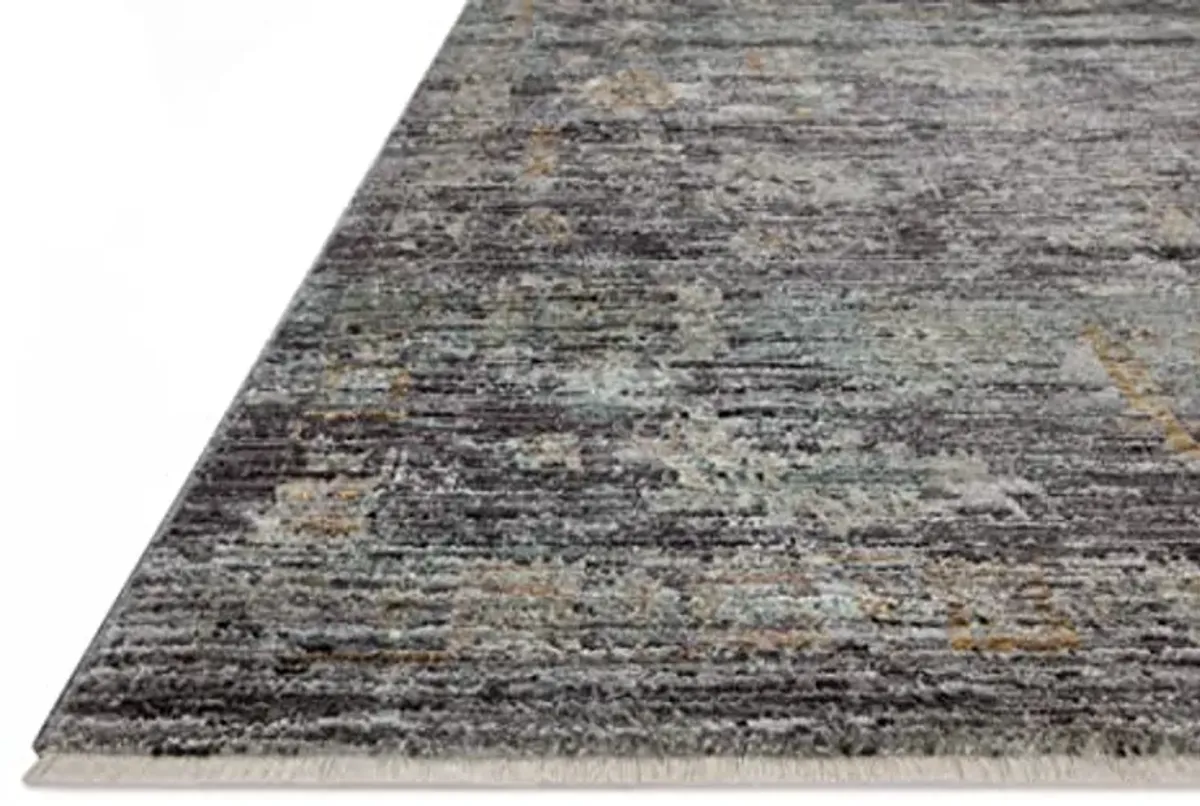 Loloi Jean Stoffer x Katherine Ink/Jade 2'-7" x 10'-0" Runner Rug