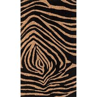 nuLOOM Coir Zebra Print Doormat Door Mat, 1' 5" x 2' 5",