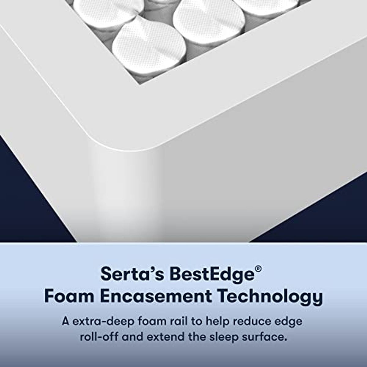 Serta Perfect Sleeper Enhanced 14.5" Twin Mattress - Plush Pillow Top, Cooling Gel Memory Foam, Pocket Innersprings for Motion Isolation, Edge Support, CertiPUR-US Certified - Nurture Night