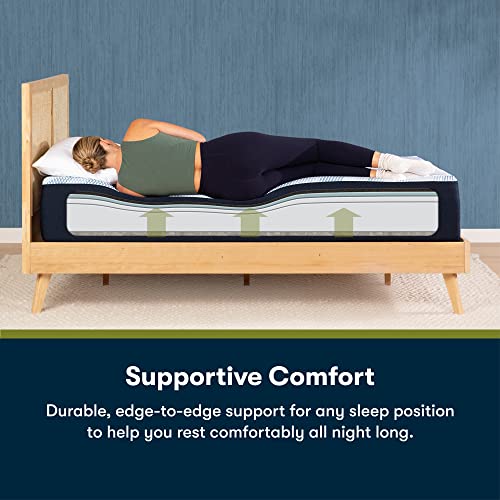 Serta 13.25" Queen Firm Smooth Top Memory Foam Mattress