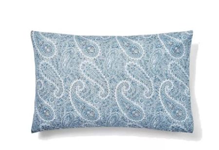 Lauren Ralph Lauren Bantry Paisley Standard Pillowcases 100% Cotton Blue (Set of 2)