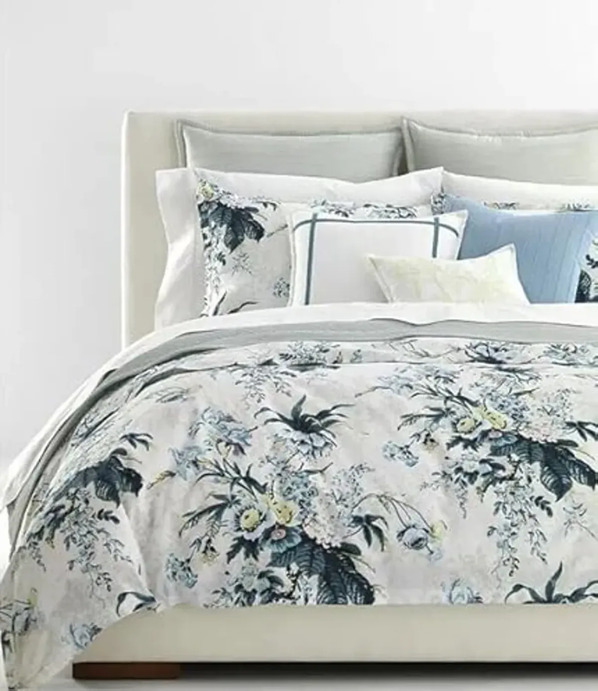 Lauren Ralph Lauren Eden Botanical 3 Pc Full Queen Duvet Cover Set 100% Cotton (Queen (U.S. Standard))