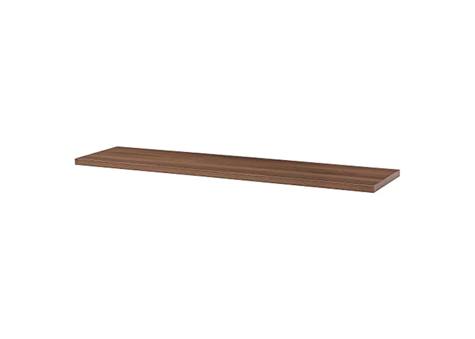 IKEA BERGSHULT shelf, 120x30 cm, walnut effect