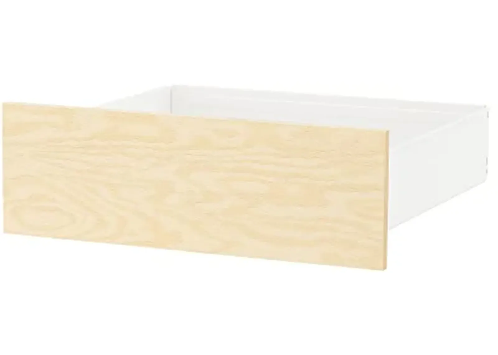 IKEA KALBÅDEN drawer, 60x57x20 cm, white/lively pine effect