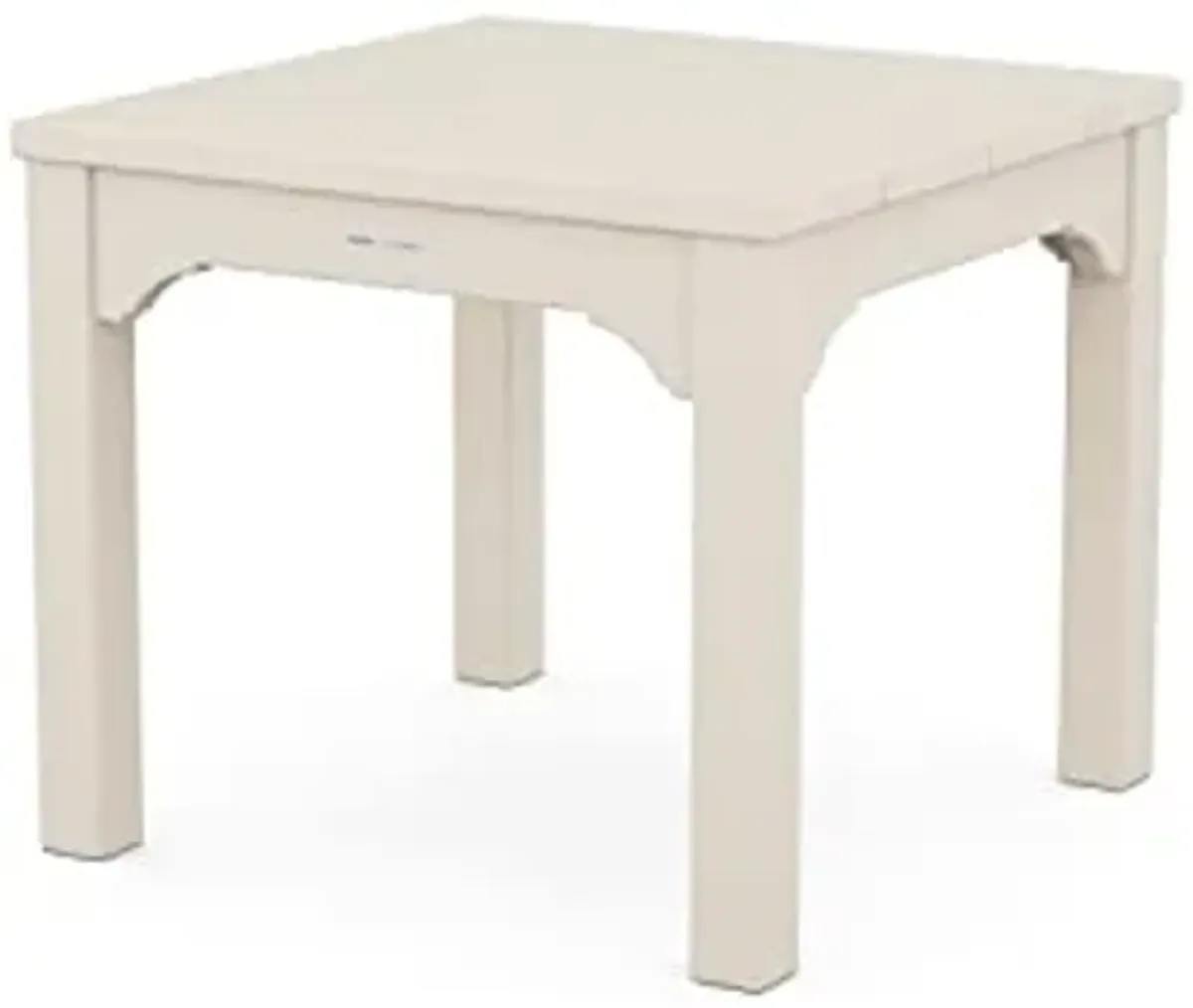 MARTHA STEWART MSCTA22SA Chinoiserie End Table, Sand