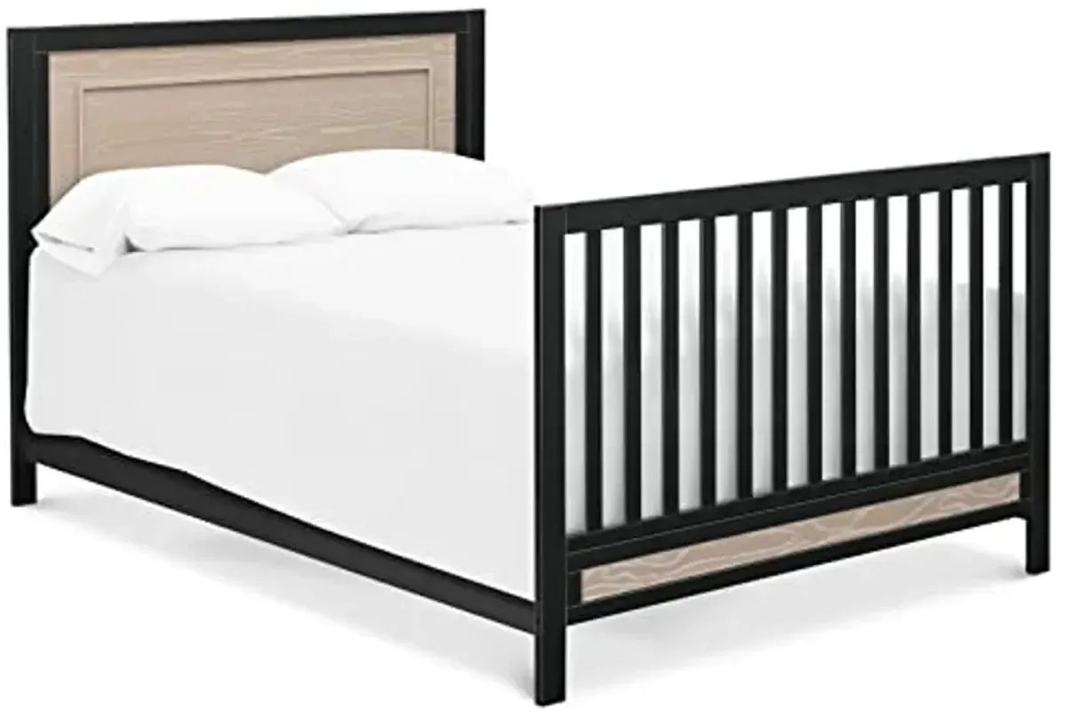 Carter's by DaVinci Radley 4-in-1 Convertible Crib in Ebony & Coastwood, Greenguard Gold Certified