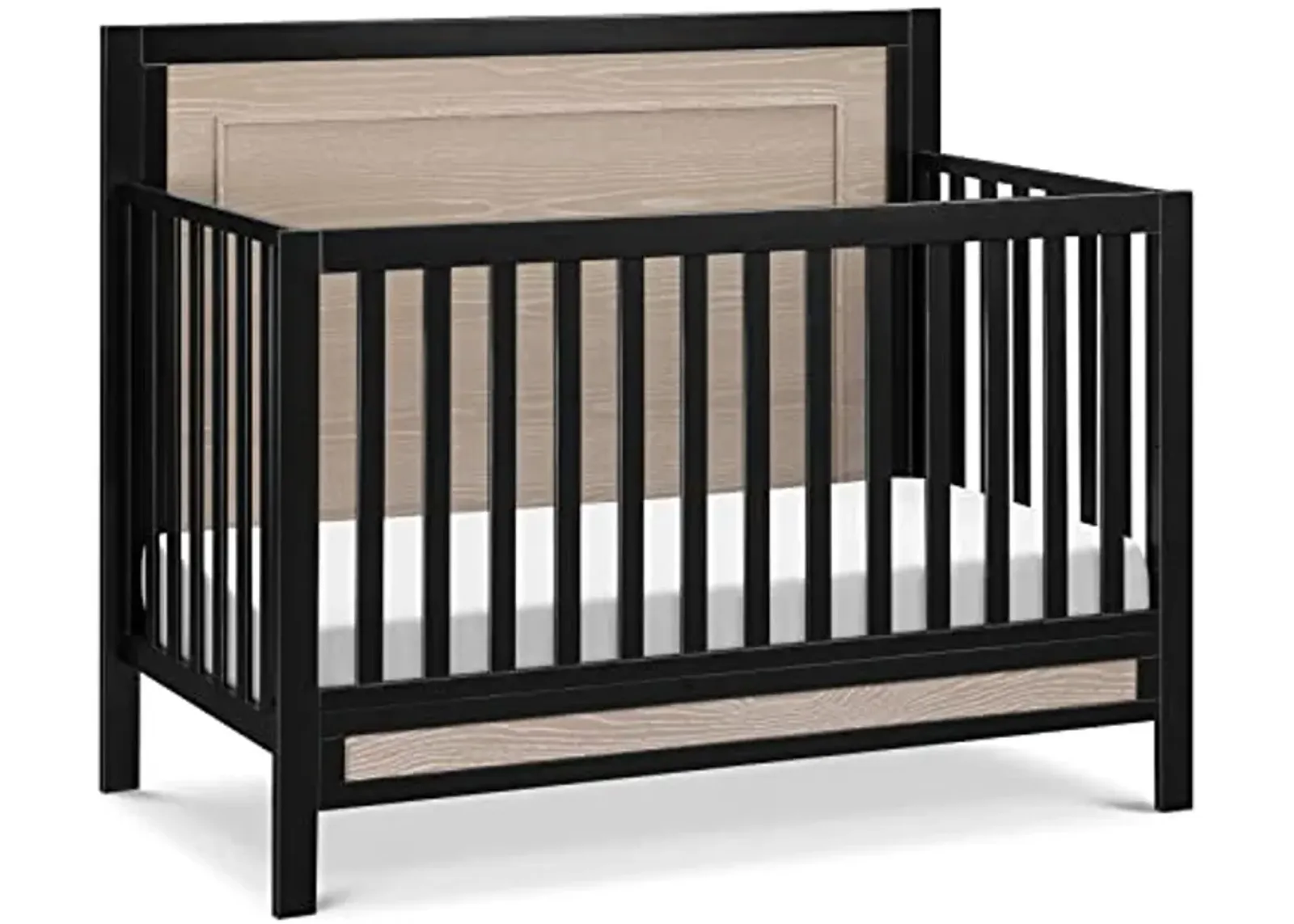 Carter's by DaVinci Radley 4-in-1 Convertible Crib in Ebony & Coastwood, Greenguard Gold Certified