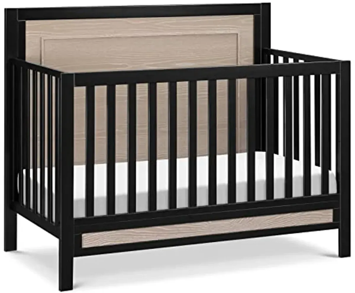 Carter's by DaVinci Radley 4-in-1 Convertible Crib in Ebony & Coastwood, Greenguard Gold Certified