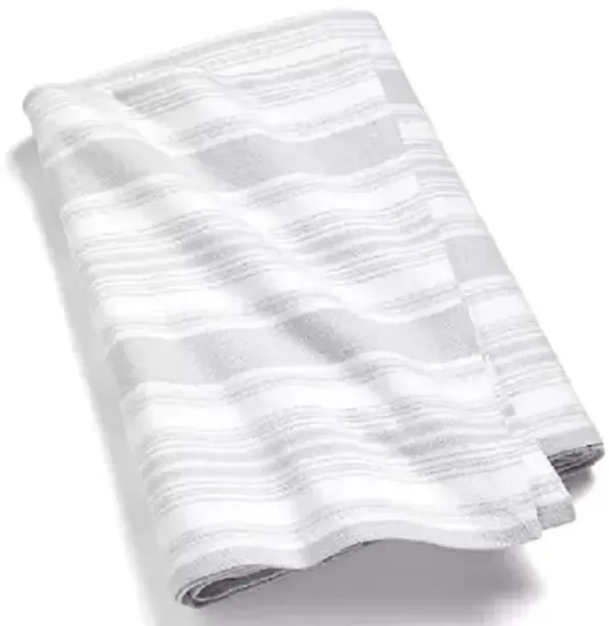 Lauren Ralph Lauren Carolyne Ticking-Stripe Blanket Full/Queen Bedding Off-White